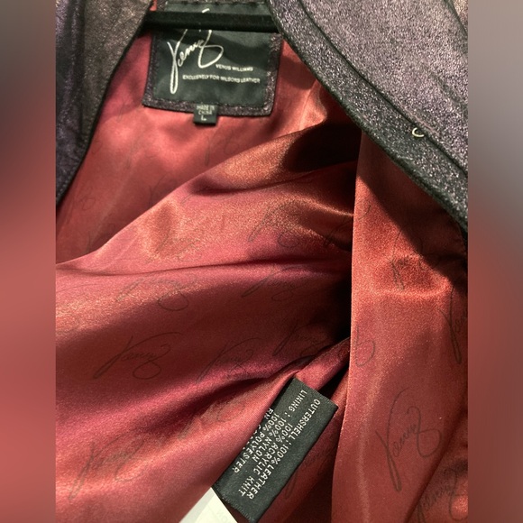 NWT Vintage Purple Bomber Jacket - Picture 6 of 8